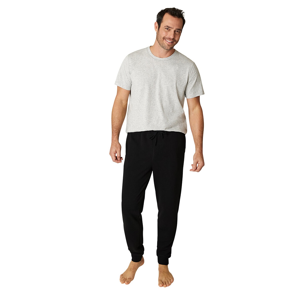 Eddie Bauer Pijamas para Caballero Negro y Gris Extra Extra Grande