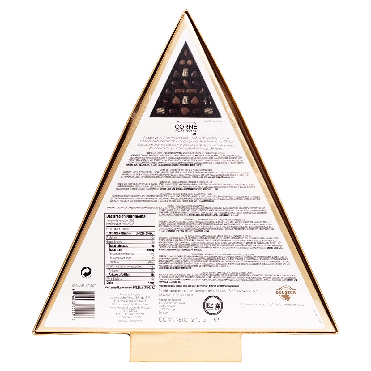 Corné Surtido de Chocolates Rellenos 275 g