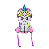 Brainstorm Papalote de Nylon Tamaño Gigante: Unicornio