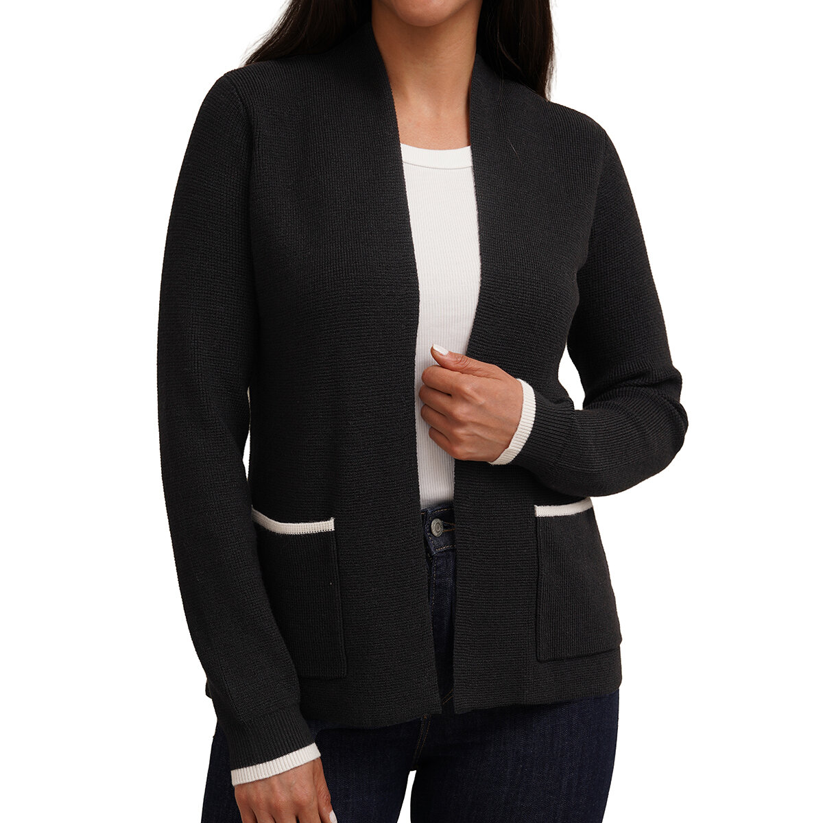 Cyrus Suéter para Dama Negro Chica