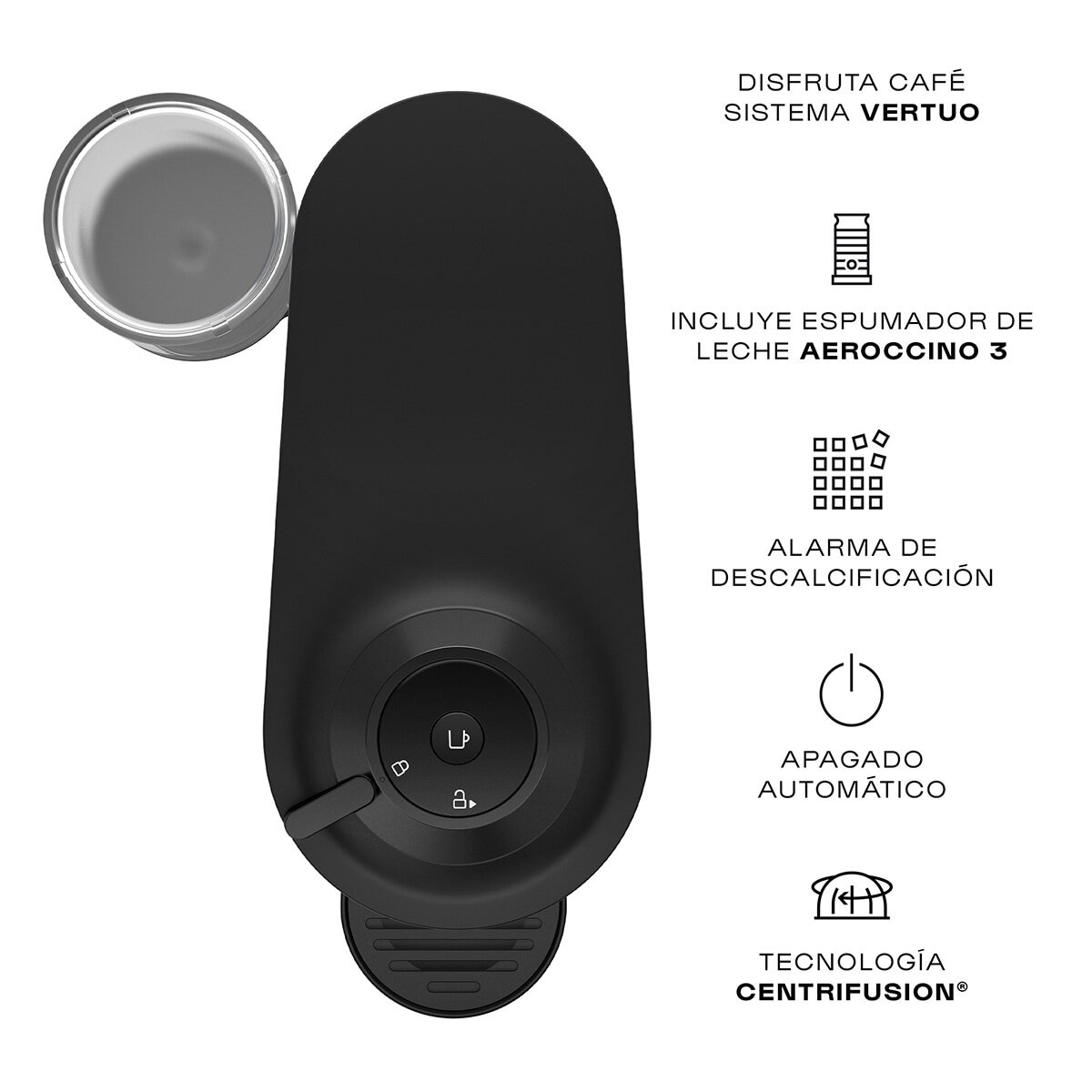 Nespresso, Onpack Vertuo Pop Black