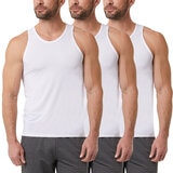 32 Degrees Cool Playera para Caballero 3 piezas Blanco Chica