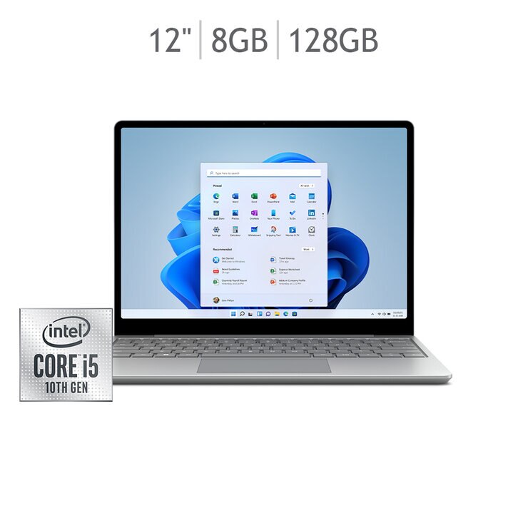 Microsoft Surface Laptop Go 2 12.4" Intel Core i5 8GB 128GB SSD
