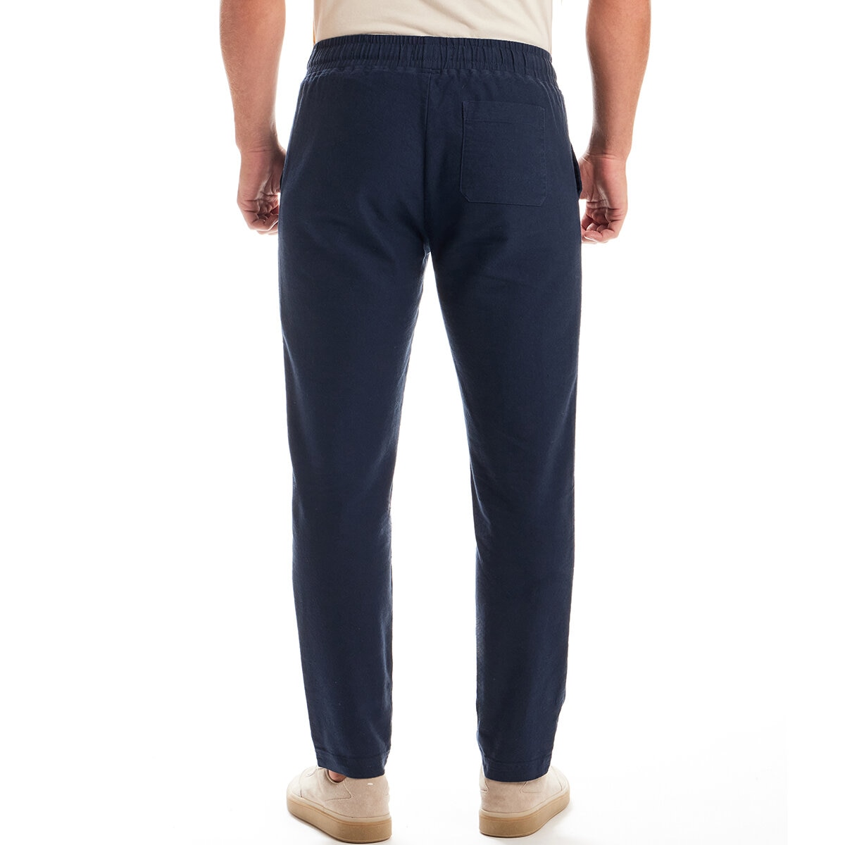 Vintage & Black Pantalones tipo Lino para Caballero Azul Grande Vintage & Black Pantalones tipo Lino para Caballero Azul Grande