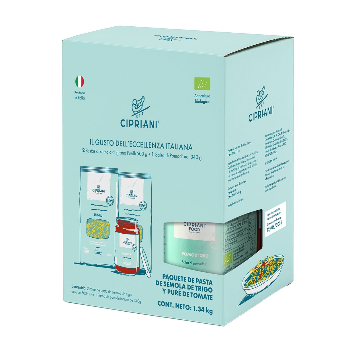 Cipriani Pastas y Salsa 2/500 g Cipriani Pastas y Salsa 2/500 g