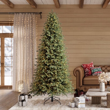 Árbol de Navidad Pre-Iluminado 2.7m con 2,200 Luces Radiant Micro LED