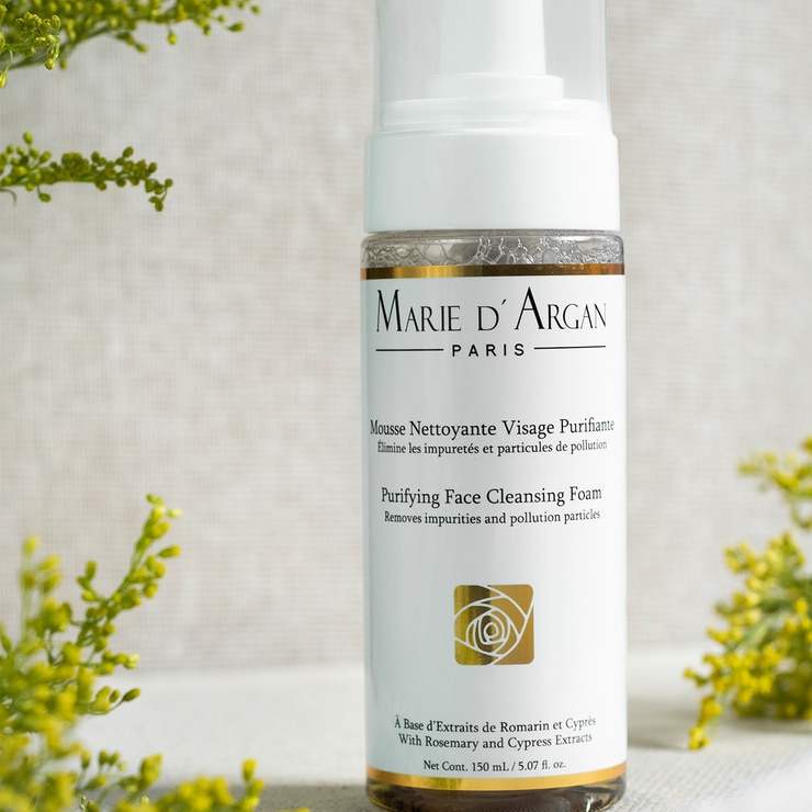 1 Espuma Astringente Dermolimpiadora + 1 Exfoliante de Champagne Facial, Marie D'Argan 1 Espuma Astringente Dermolimpiadora + 1 Exfoliante de Champagne Facial, Marie D'Argan