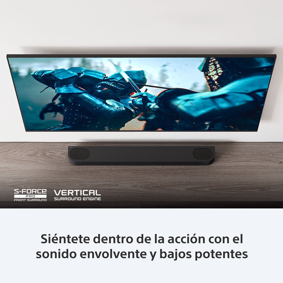 Sony Barra de Sonido de 3.1.2 Canales con Dolby Atmos y DTS:X con Subwoofer Inálambrico HT-B600//Z LA9