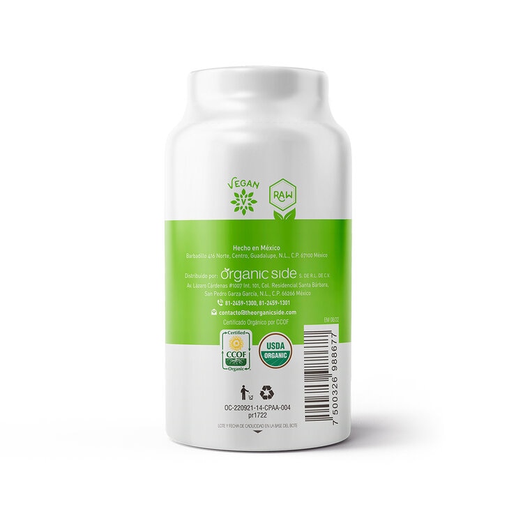 Organic Side Ginger 90 Cápsulas