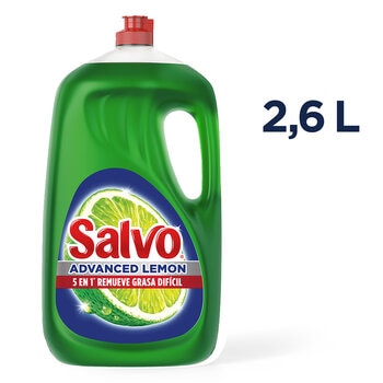 Salvo Advanced Lemon Detergente Líquido para Trastes 2.6 l