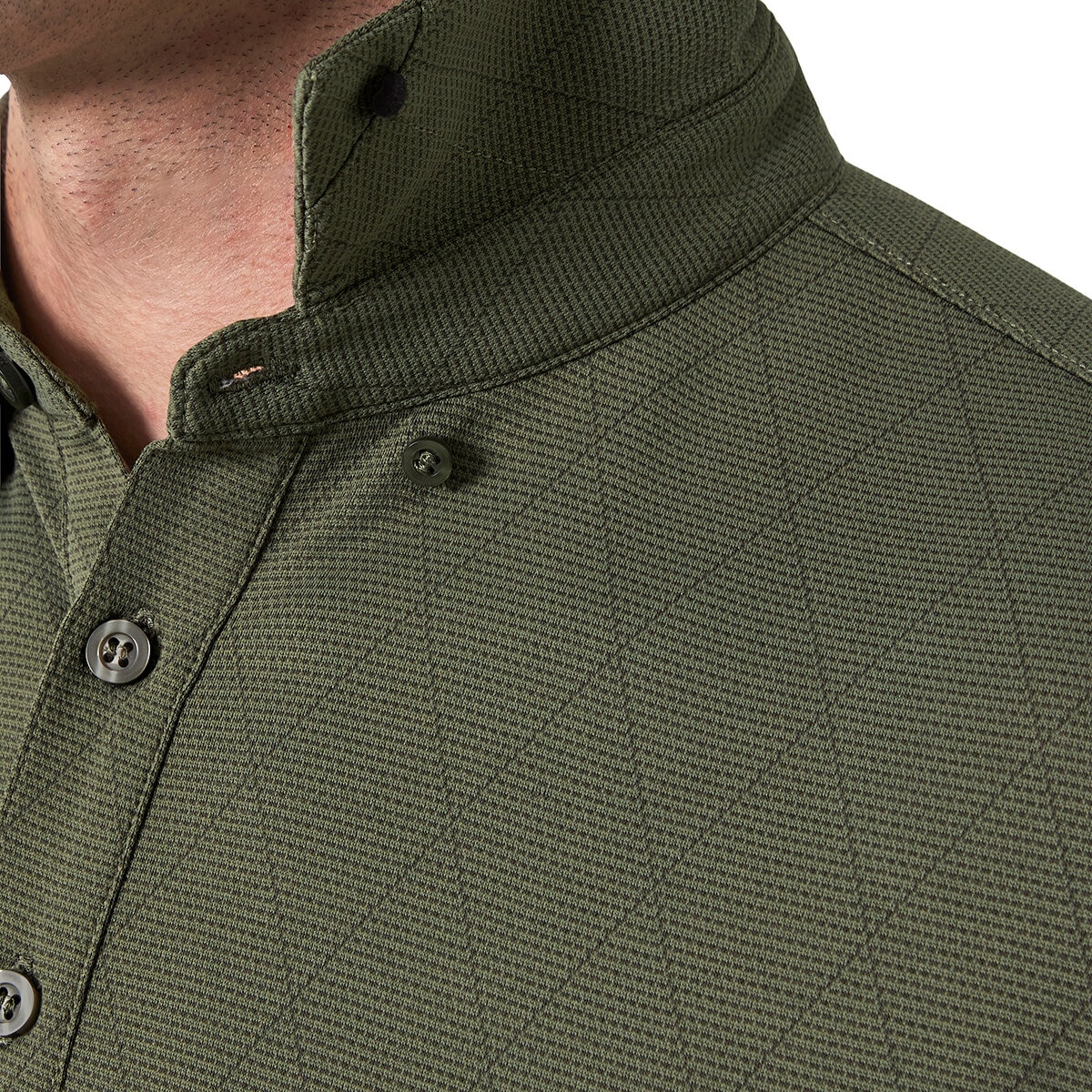 Modern Ambition Polo para Caballero Verde Extra Grande