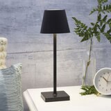 Mikasa Home Accents Juego de Lámparas Led con Control Táctil 2 piezas Negro