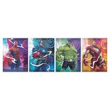 Rompecabezas Coleccionables 4PK - Rivals Marvel