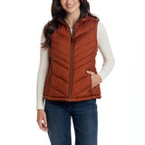 Weatherproof Chaleco reversible para Dama Naranja Extra Grande