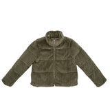 Bearpaw Chamarra para Dama Verde EE Grande