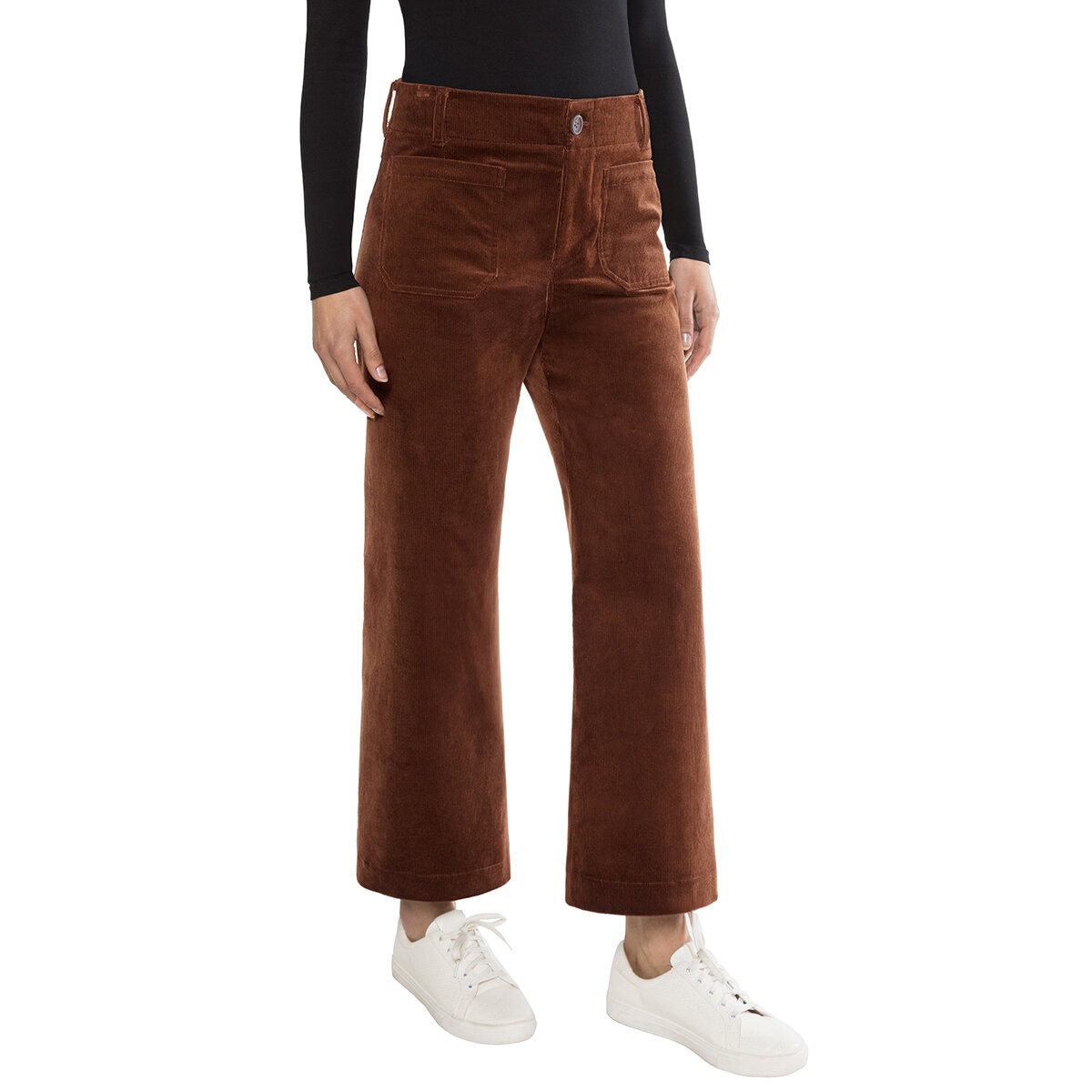 Matty M Pantalones de Pana para Dama Naranja 2 Matty M Pantalones de Pana para Dama Naranja 2