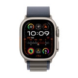 Apple Watch Ultra 2 (GPS + Cellular) Caja de titanio 49mm con Correa Alpine azul