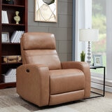 Synergy Home Furnishings, Sillón Reclinable de Piel con Sistema Eléctrico