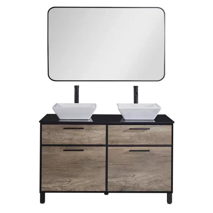 15West, Gabinete para Baño Doble Sedona 48"