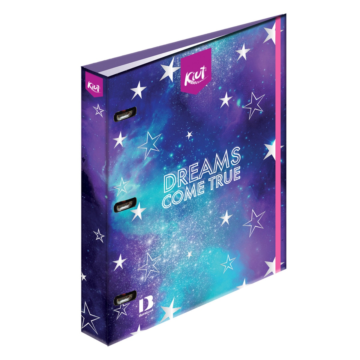 Kiut Carpetas Tamaño Profesional con 3 Arillos en "O" 3 Piezas