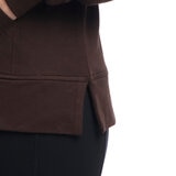 Jockey Sudadera para Dama Café Grande