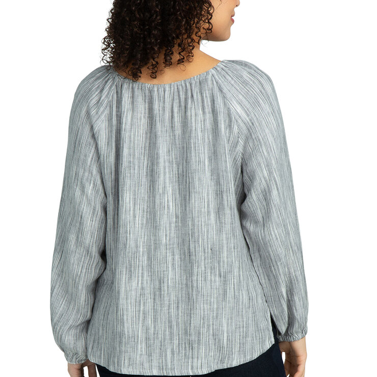 Boston Traders Blusa para Dama Negro Mediana
