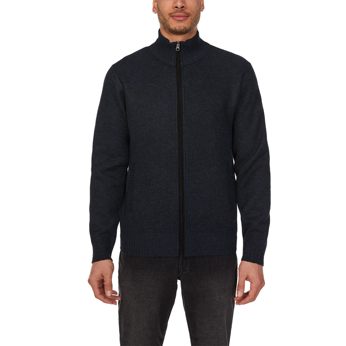 Buffalo David Bitton Suéter para Caballero Azul Extra Grande