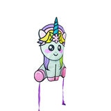 Brainstorm Papalote de Nylon Tamaño Gigante: Unicornio