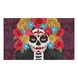 Tapete Decorativo de Halloween, 56 cm x 97 cm, Catrina