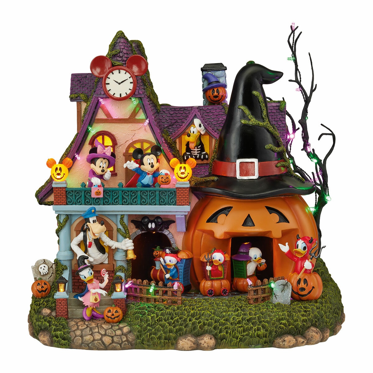 Disney Casa Animada de Halloween con Luces y Música Disney Casa Animada de Halloween con Luces y Música