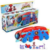 Marvel Spidey y sus Amigos Aracnomóvil Set de juego 2 en 1