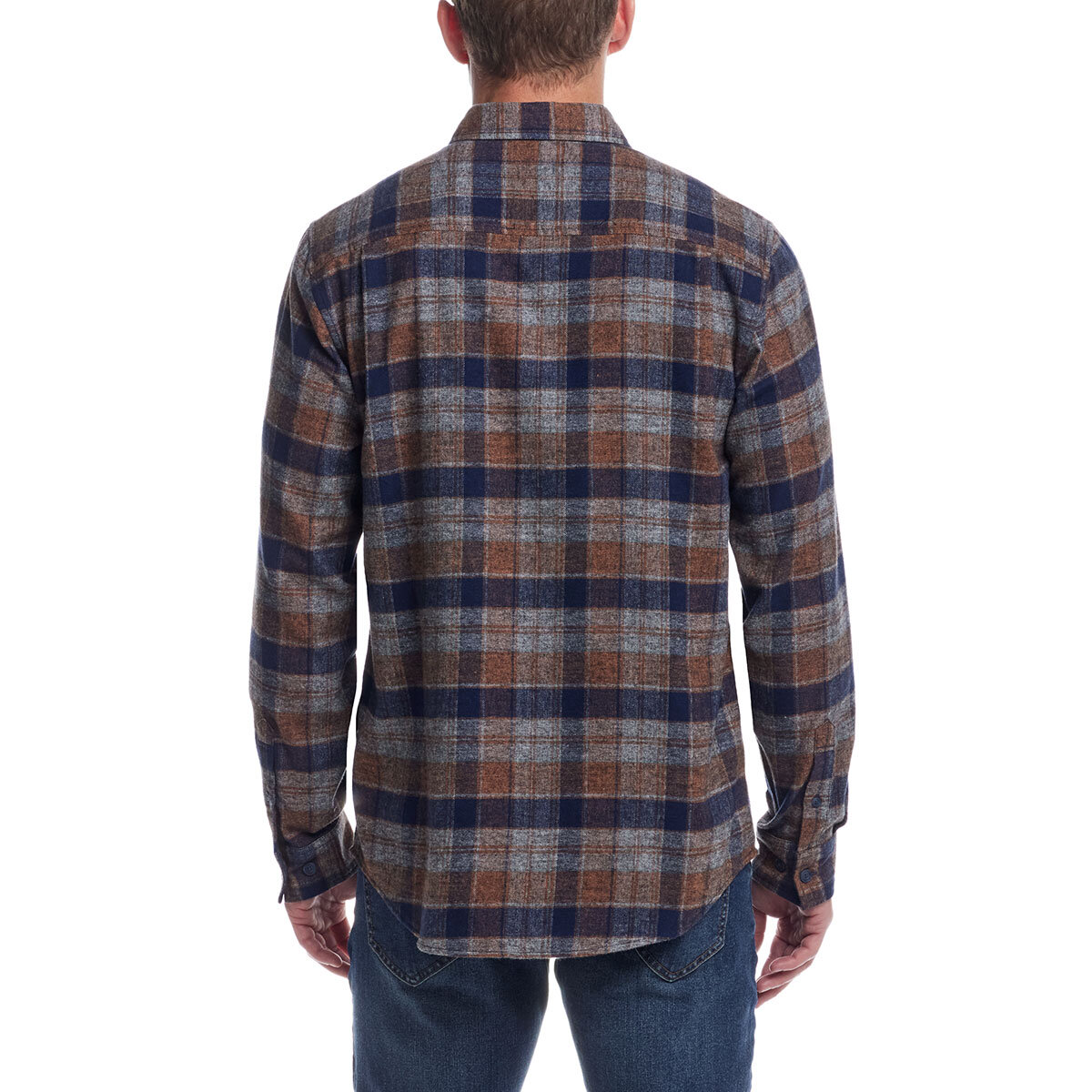 Weatherproof Vintage Camisa para Caballero Café Mediana