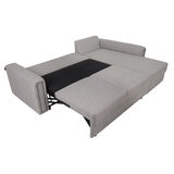Violanti, Sofá Cama de 3 Plazas Beige