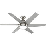 Hunter, Ventilador Sotto Brushed Nickel 52"