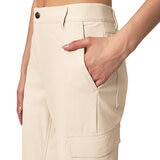 Modern Ambition Pantalones tipo Jogger para Dama Café 4