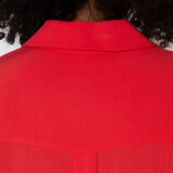 Mario Serrani Italy Blusa para Dama Rojo Mediana