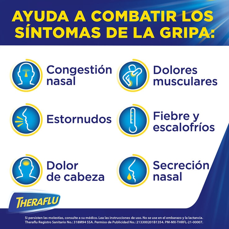 Theraflu día y noche sabor limón 2pk