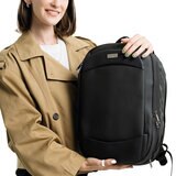 Perfect Choice Mochila para Laptop Expandible Obsidia Negro