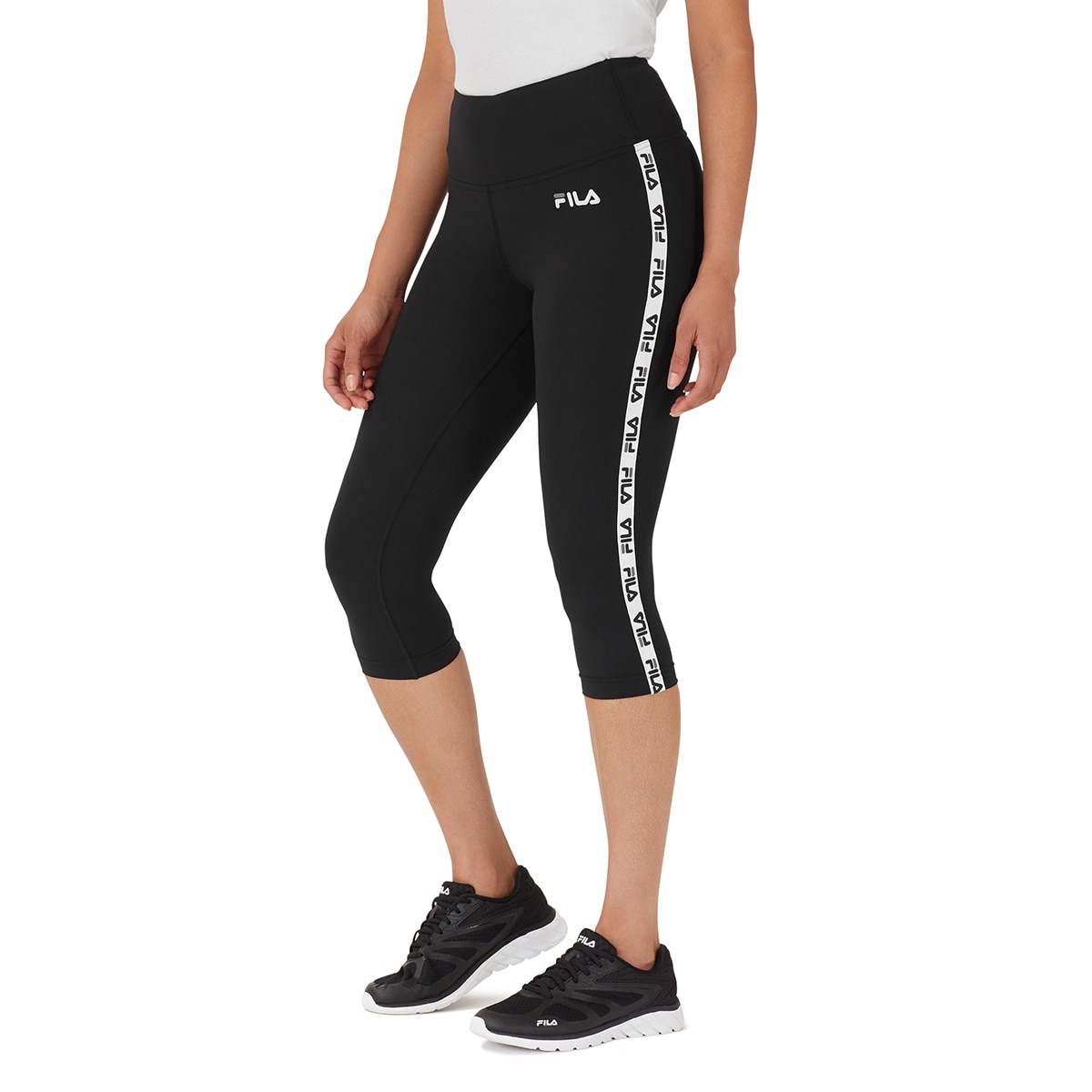 Fila, Legging Deportivo para Dama, Negro Costco México
