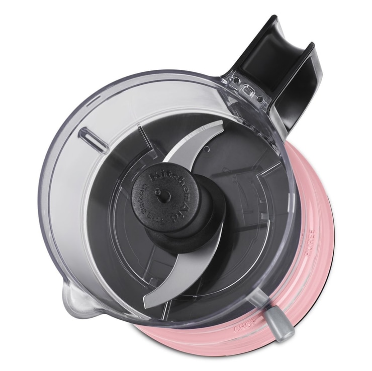 KitchenAid, mini procesador de alimentos, rosa