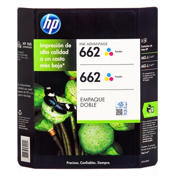 HP662 Cartucho de Tinta Tricolor