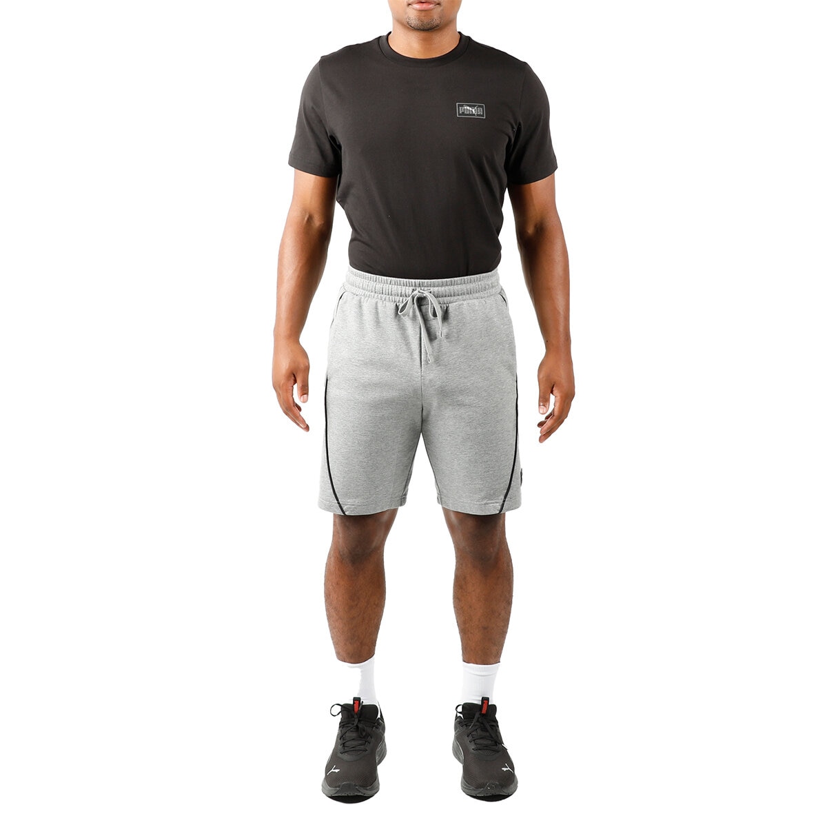 Puma Shorts para Caballero Gris Mediana