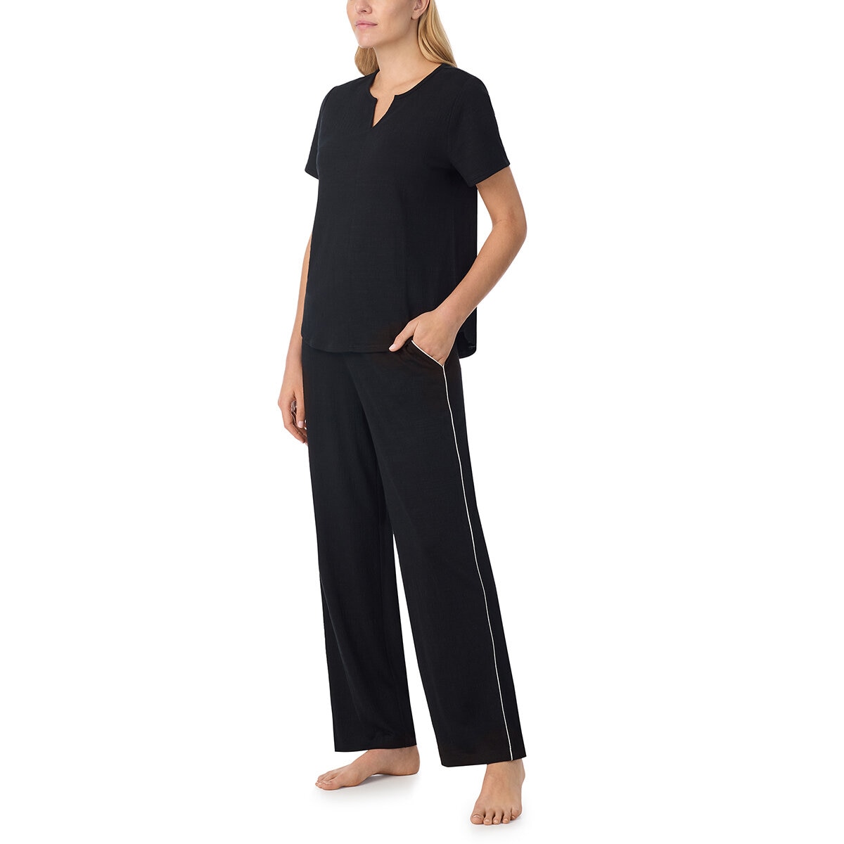 Midnight Conjunto de Pijama para Dama negro grande