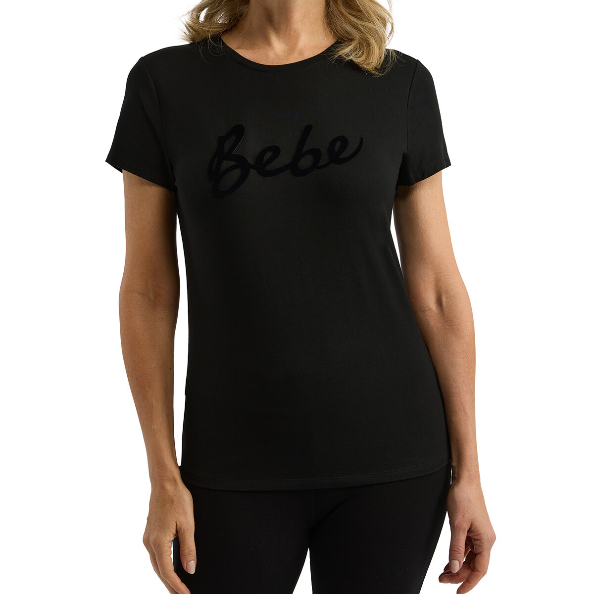 Bebe Playera para Dama Negro Extra Grande