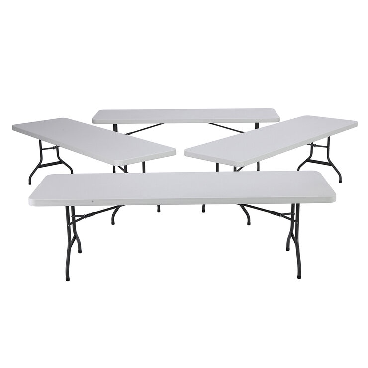 Lifetime Mesa Plegable 2.44m Color Blanco