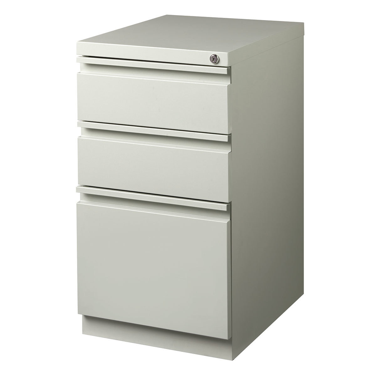Hirsh Archivero Gris con 2 Cajones Lapiceros y 1 Cajón Tamaño Carta