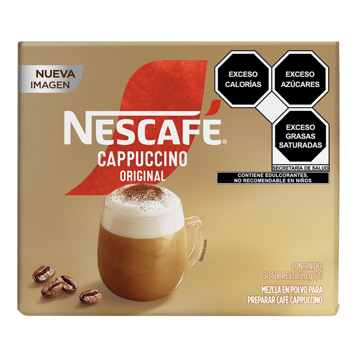 Nescafé Cappuccino Original 30 sobres de 20 g