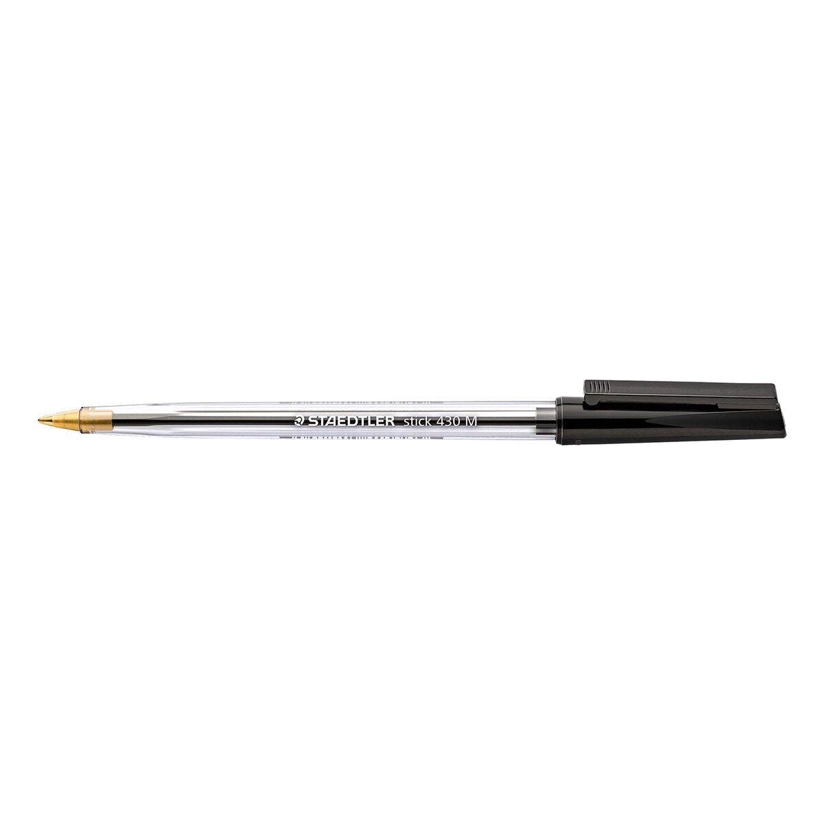 Staedtler Bolígrafo Stick Punto Mediano Color Negro 10 Piezas