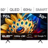 TCL Pantalla 50" QLED 4K Google TV