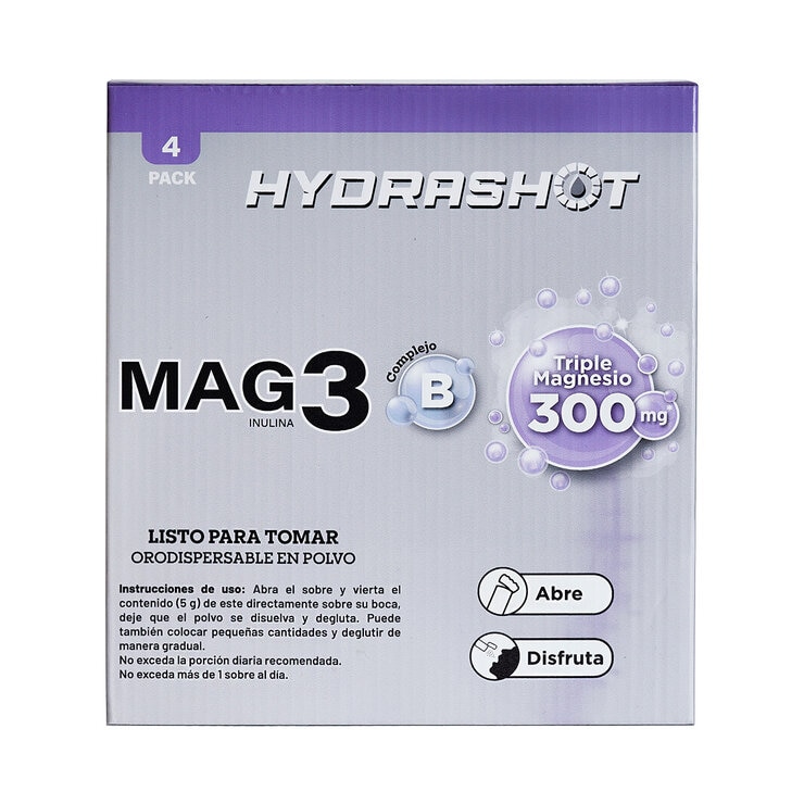 Hydrashot Mag3 60 Sobres Hydrashot Mag3 60 Sobres